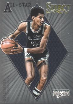 2012-13 Panini Select - All-Star Selections #13 George Gervin Front