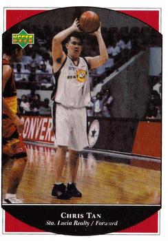2001-02 Upper Deck PBA Philippines #23 Chris Tan Front