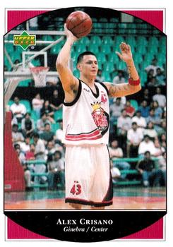 2001-02 Upper Deck PBA Philippines #34 Alex Crisano Front
