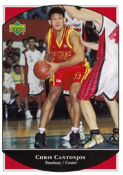 2001-02 Upper Deck PBA Philippines #42 Chris Cantonjos Front