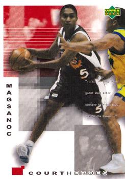 2001-02 Upper Deck PBA Philippines #69 Ronnie Magsanoc Front