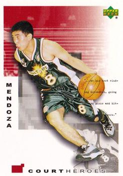 2001-02 Upper Deck PBA Philippines #70 Paolo Mendoza Front