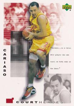 2001-02 Upper Deck PBA Philippines #79 Jeffrey Cariaso Front