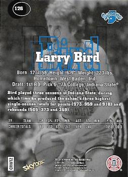 2013-14 Fleer Retro #126 Larry Bird Back