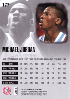 2013-14 Fleer Retro #177 Michael Jordan Back