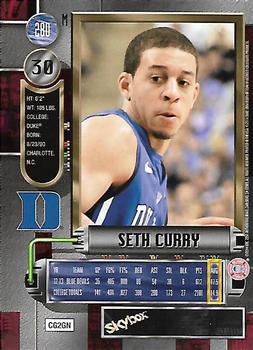 2013-14 Fleer Retro #280 Seth Curry Back