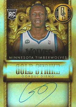 2013-14 Panini Gold Standard - Gold Strike Signatures #15 Gorgui Dieng Front