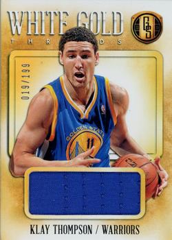 2013-14 Panini Gold Standard - White Gold Threads #62 Klay Thompson Front
