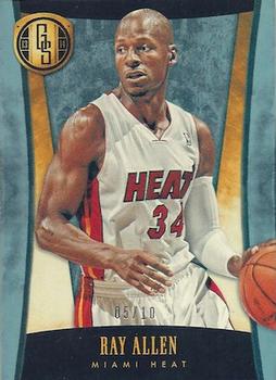 2013-14 Panini Gold Standard - Platinum #42a Ray Allen Front