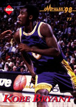1998 Collector's Edge Impulse #77 Kobe Bryant / Scottie Pippen Back