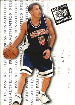 1998 Press Pass Authentics #2 Mike Bibby Front