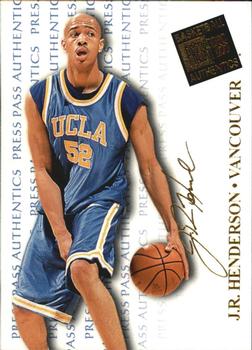 1998 Press Pass Authentics #33 J.R. Henderson Front