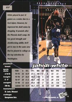 1998 Press Pass Double Threat #27 Jahidi White Back