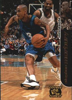 1998 Press Pass Double Threat #38 Stephon Marbury Front