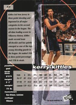 1998 Press Pass Double Threat #43 Kerry Kittles Back