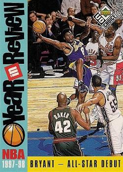 1998-99 UD Choice #186 Kobe Bryant Front
