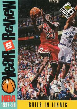1998-99 UD Choice #198 Bulls In Finals Front