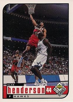 1998-99 UD Choice #2 Alan Henderson Front