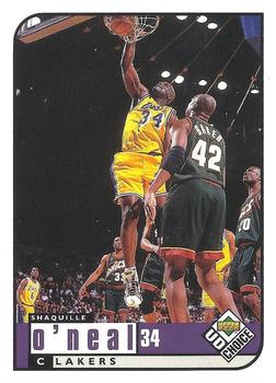 1998-99 UD Choice #68 Shaquille O'Neal Front