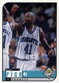 1998-99 UD Choice #14 Glen Rice Front