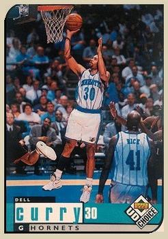 1998-99 UD Choice #17 Dell Curry Front