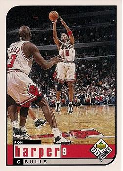 1998-99 UD Choice #20 Ron Harper Front