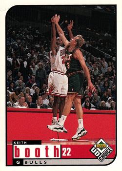 1998-99 UD Choice #21 Keith Booth Front