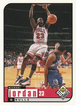 1998-99 UD Choice #23 Michael Jordan Front