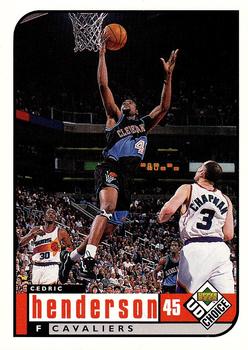 1998-99 UD Choice #27 Cedric Henderson Front