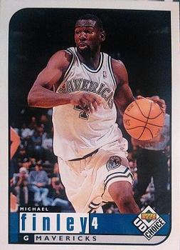 1998-99 UD Choice #29 Michael Finley Front