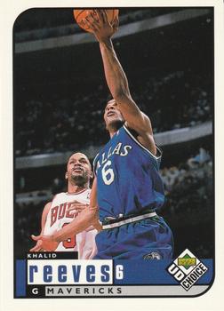 1998-99 UD Choice #33 Khalid Reeves Front