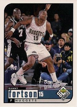 1998-99 UD Choice #37 Danny Fortson Front