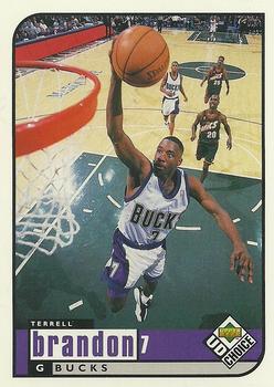 1998-99 UD Choice #80 Terrell Brandon Front