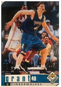 1998-99 UD Choice #86 Paul Grant Front