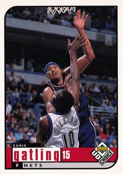 1998-99 UD Choice #92 Chris Gatling Front
