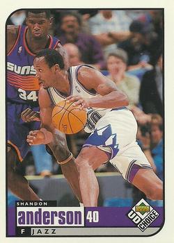 1998-99 UD Choice #144 Shandon Anderson Front