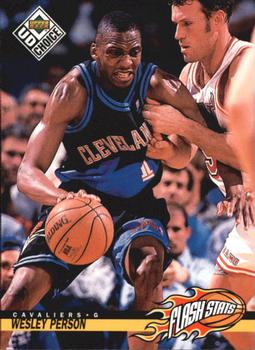 1998-99 UD Choice #160 Wesley Person Front