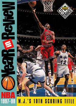 1998-99 UD Choice #189 Michael Jordan Front