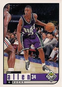 1998-99 UD Choice #79 Ray Allen Front