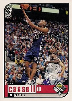 1998-99 UD Choice #90 Sam Cassell Front