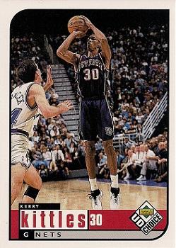 1998-99 UD Choice #93 Kerry Kittles Front
