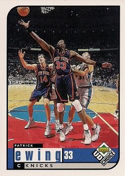 1998-99 UD Choice #95 Patrick Ewing Front