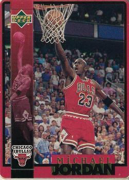 1996 Upper Deck Michael Jordan Metal #1 Michael Jordan Front