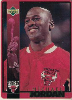 1996 Upper Deck Michael Jordan Metal #5 Michael Jordan Front