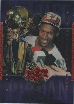 1999 Upper Deck Michael Jordan Athlete of the Century #6 Michael Jordan Front