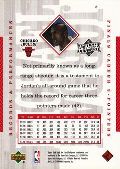 1999 Upper Deck Michael Jordan Athlete of the Century #8 Michael Jordan Back