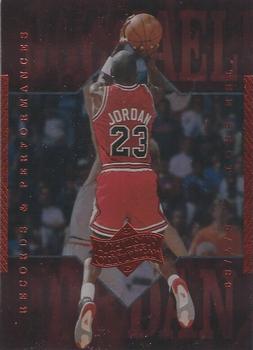 1999 Upper Deck Michael Jordan Athlete of the Century #14 Michael Jordan Front