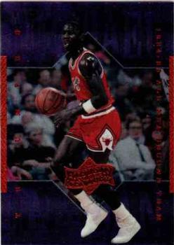 1999 Upper Deck Michael Jordan Athlete of the Century #21 Michael Jordan Front