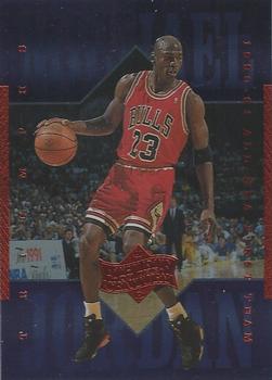 1999 Upper Deck Michael Jordan Athlete of the Century #42 Michael Jordan Front