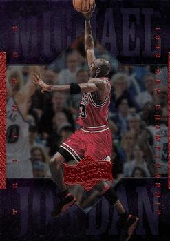 1999 Upper Deck Michael Jordan Athlete of the Century #90 Michael Jordan Front
